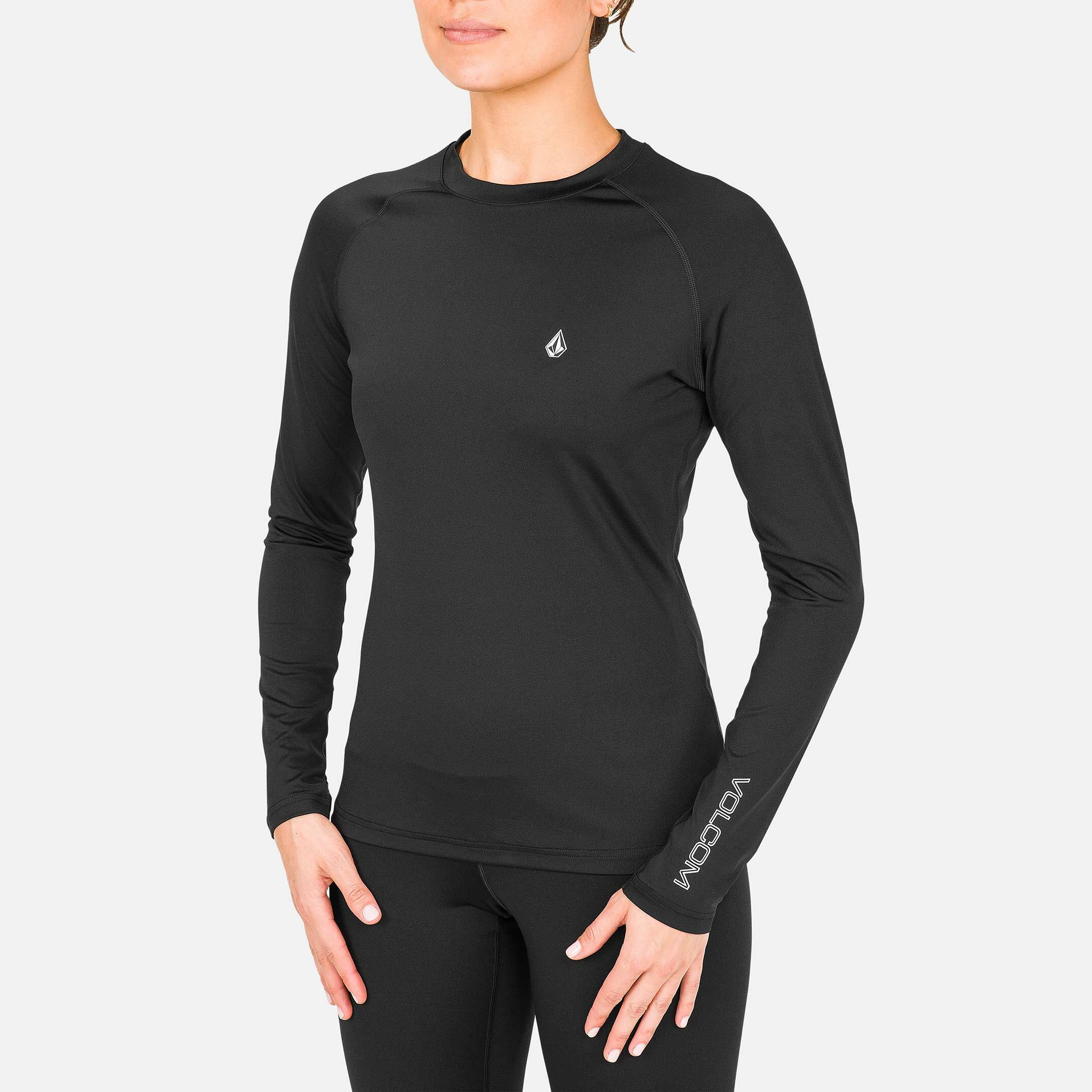 Термокофта Volcom Womens V-Science Crew Black от магазина Streetlab74