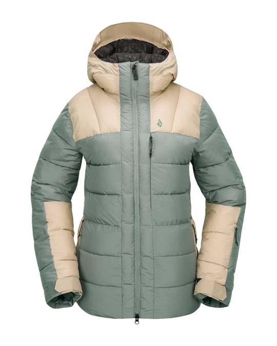 Пуховик VOLCOM PUFFLEUP JACKET LICHEN GREEN от магазина Streetlab74