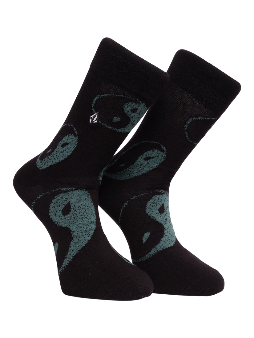 Носки VOLCOM STONE SENSE SOCK BLACK от магазина Streetlab74