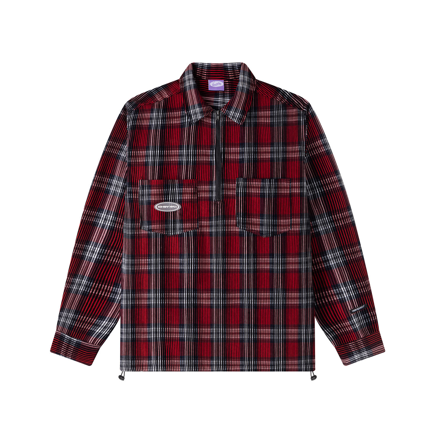 Рубашка Ymkashix Velvet Tartan от магазина Streetlab74