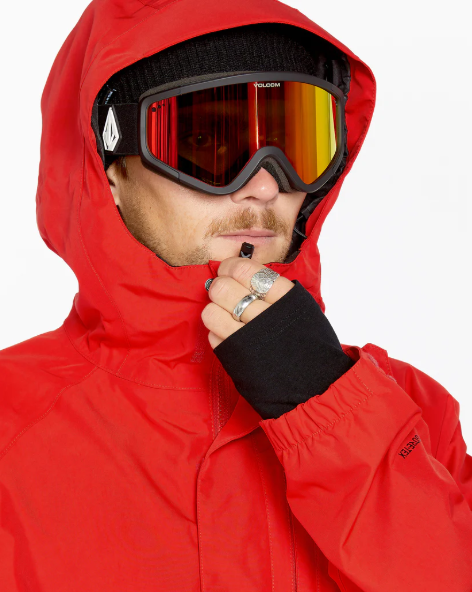 куртка Volcom Mens Dua Insulated Gore Jacket - Crimson от магазина Streetlab74