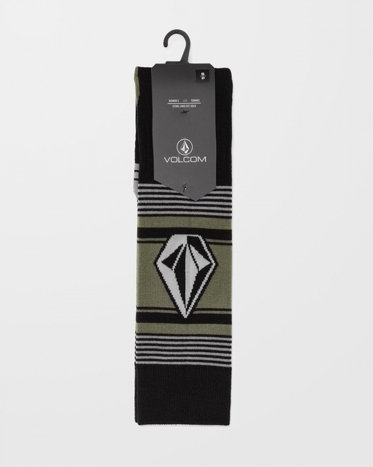 Носки VOLCOM STONE LINES OTC SOCK LICHEN GREEN от магазина Streetlab74