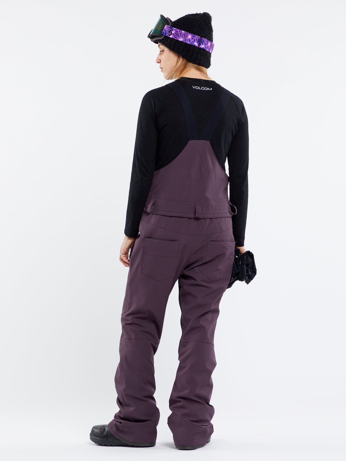 Полукомбинезон Ж VOLCOM SWIFT BIB OVERALL BLACKBERRY от магазина Streetlab74