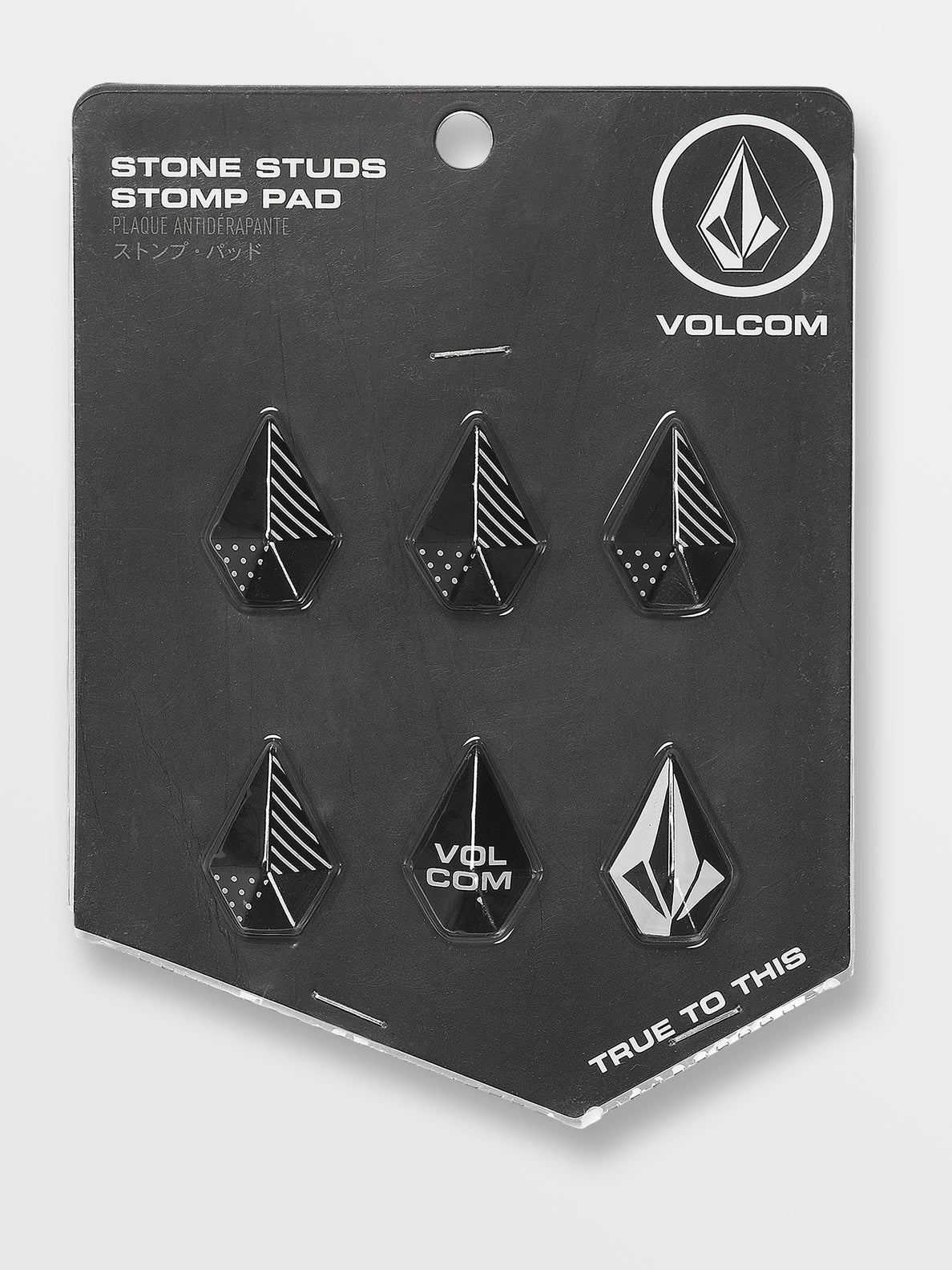 Наклейка VOLCOM STONE STUDS STOMP PADS BLACK  от магазина Streetlab74