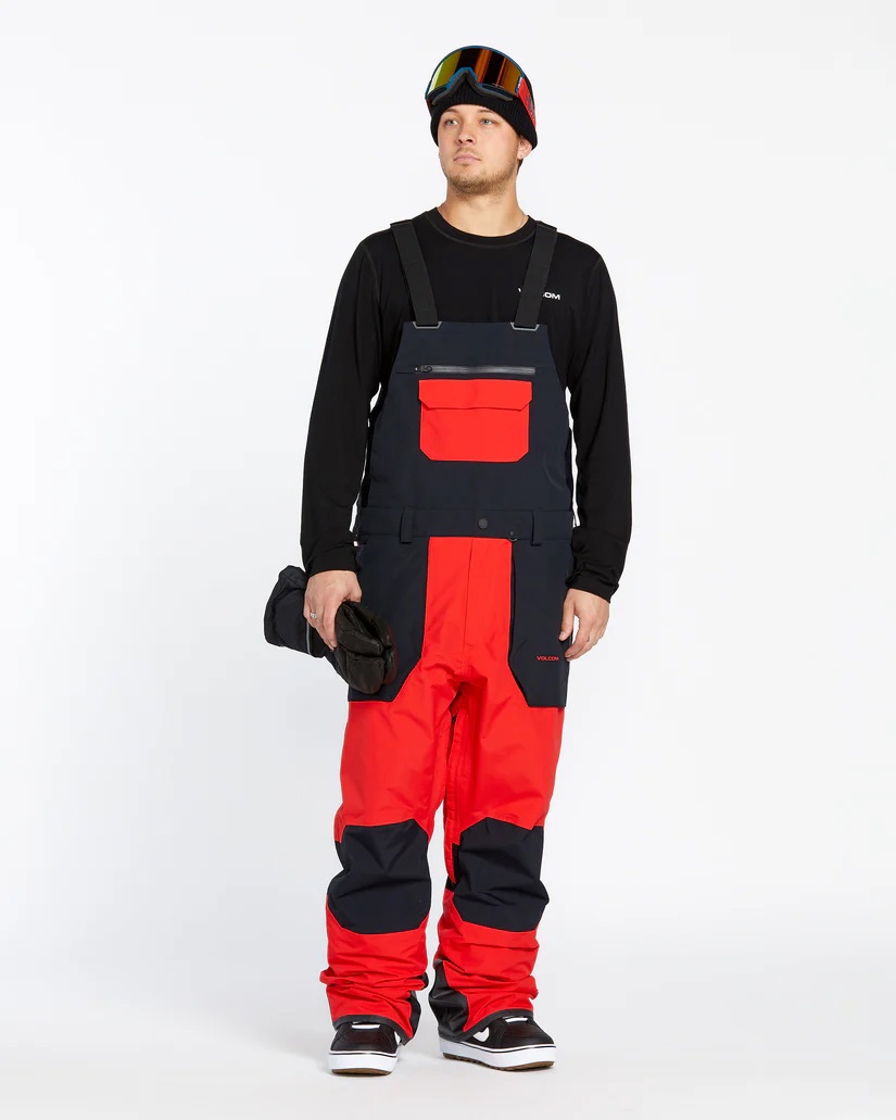 Полукомбинезон сноубордический Volcom Rain GTX Crimson от магазина Streetlab74