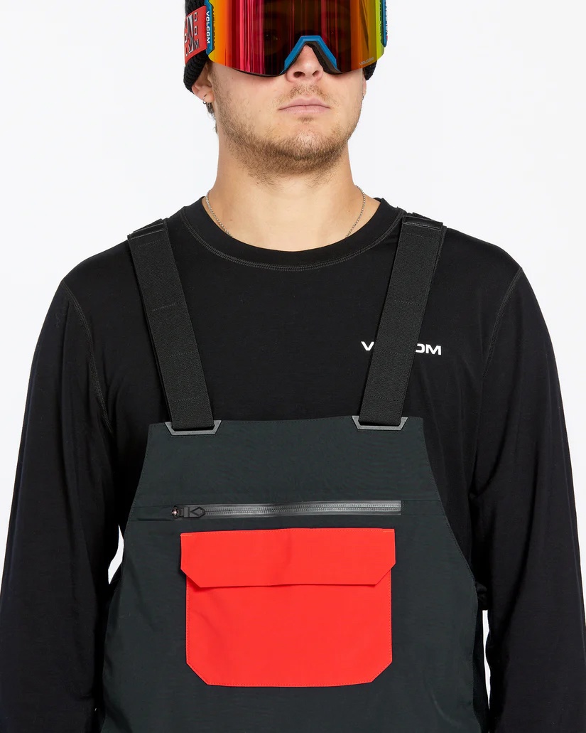 Полукомбинезон сноубордический Volcom Rain GTX Crimson от магазина Streetlab74