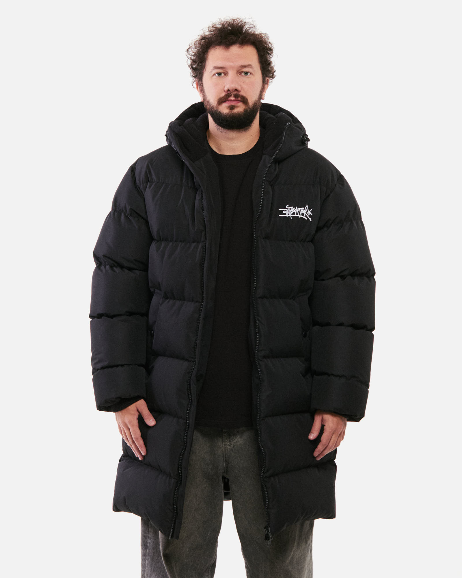 Куртка Anteater Down Long black от магазина Streetlab74