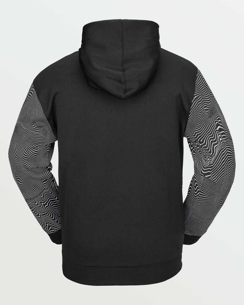 VOLCOM HYDRO RIDING HOODIE Black Print