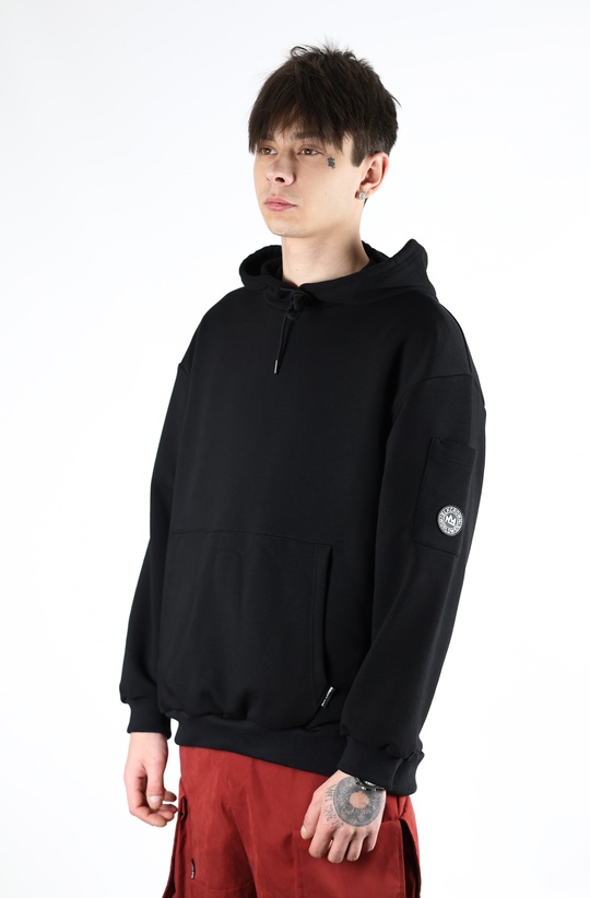 Худи BLK Base black от магазина Streetlab74