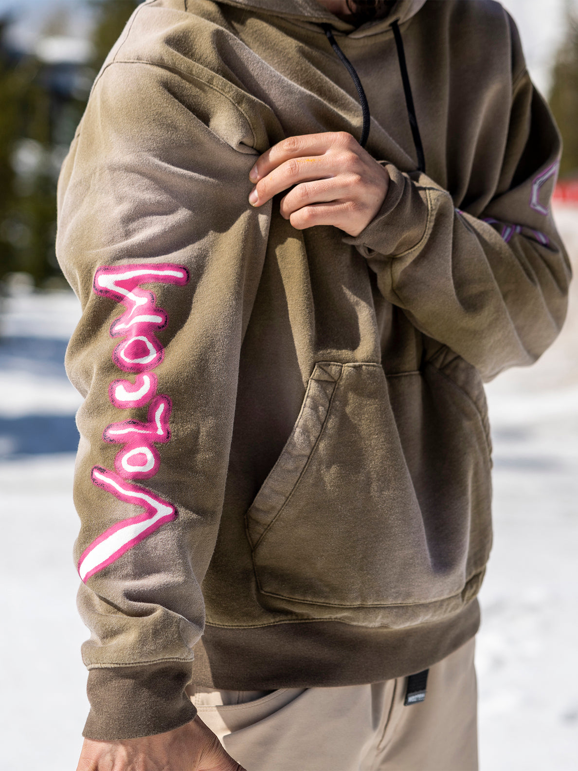 ТОЛСТОВКА VOLCOM D.I. FLEECE WATER TEAK от магазина Streetlab74
