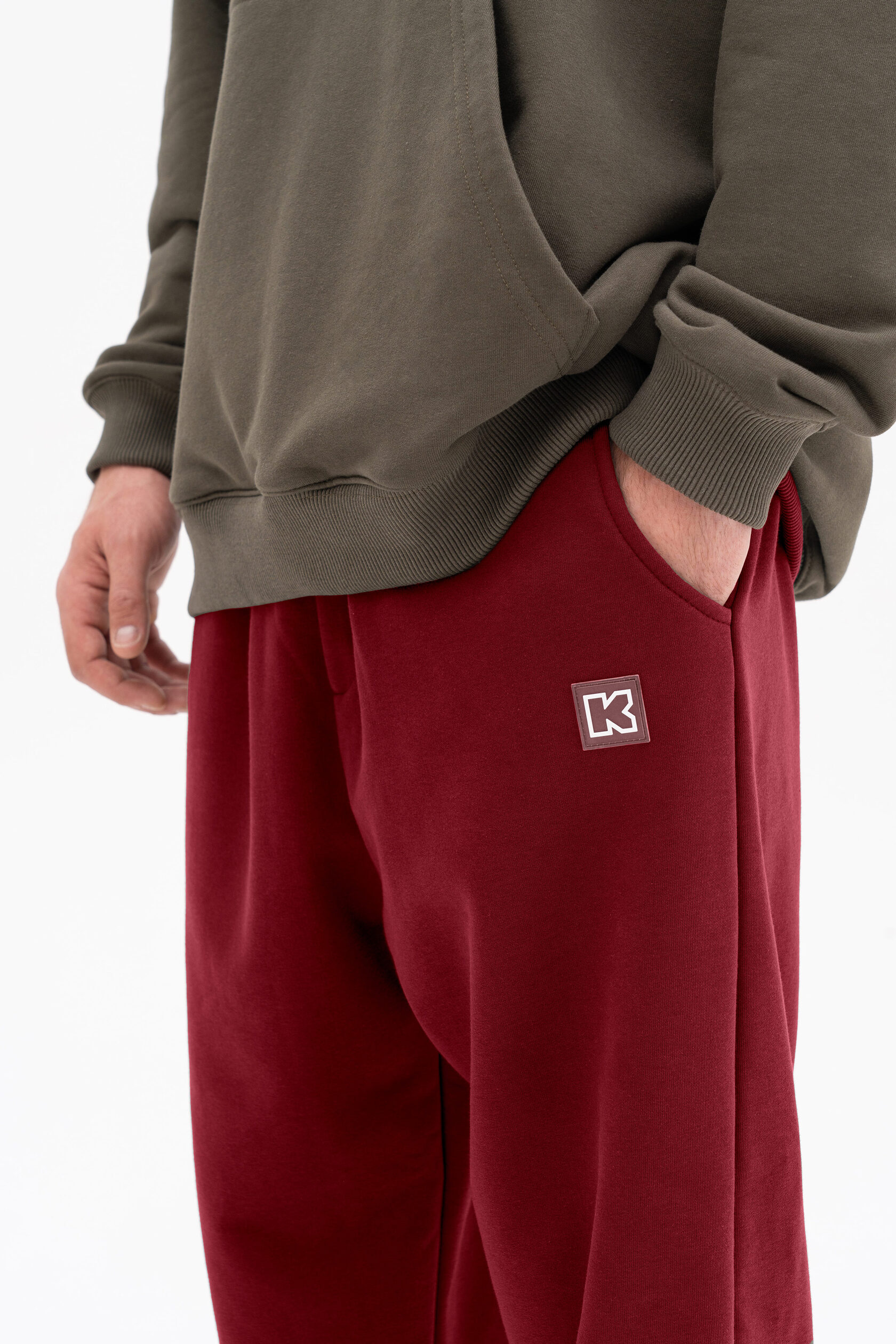 Трикотажные брюки КУЛЬТУРА oversize "Basic" от магазина Streetlab74