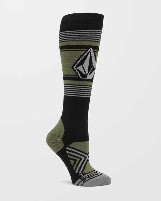 Носки VOLCOM STONE LINES OTC SOCK LICHEN GREEN от магазина Streetlab74