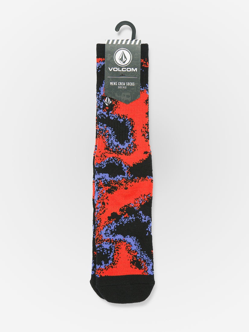 Носки VOLCOM STONEY SHRED SOCK PR BRIGHT RED от магазина Streetlab74