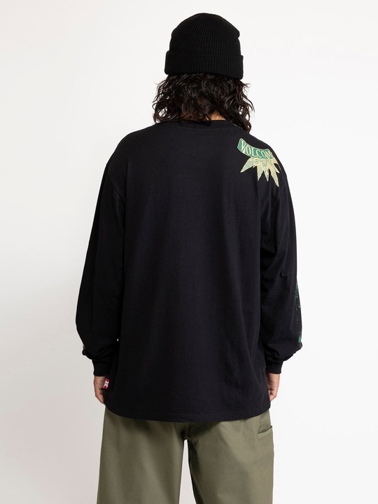 Лонгслив VOLCOM TT B IGUCHI LST BLACK от магазина Streetlab74