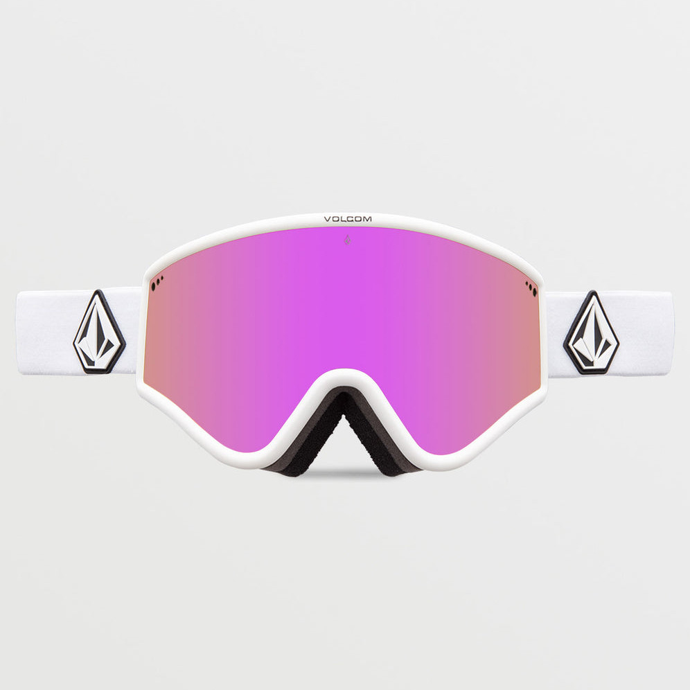 Маска Volcom YAE MATTE WHITE/PINK от магазина Streetlab74