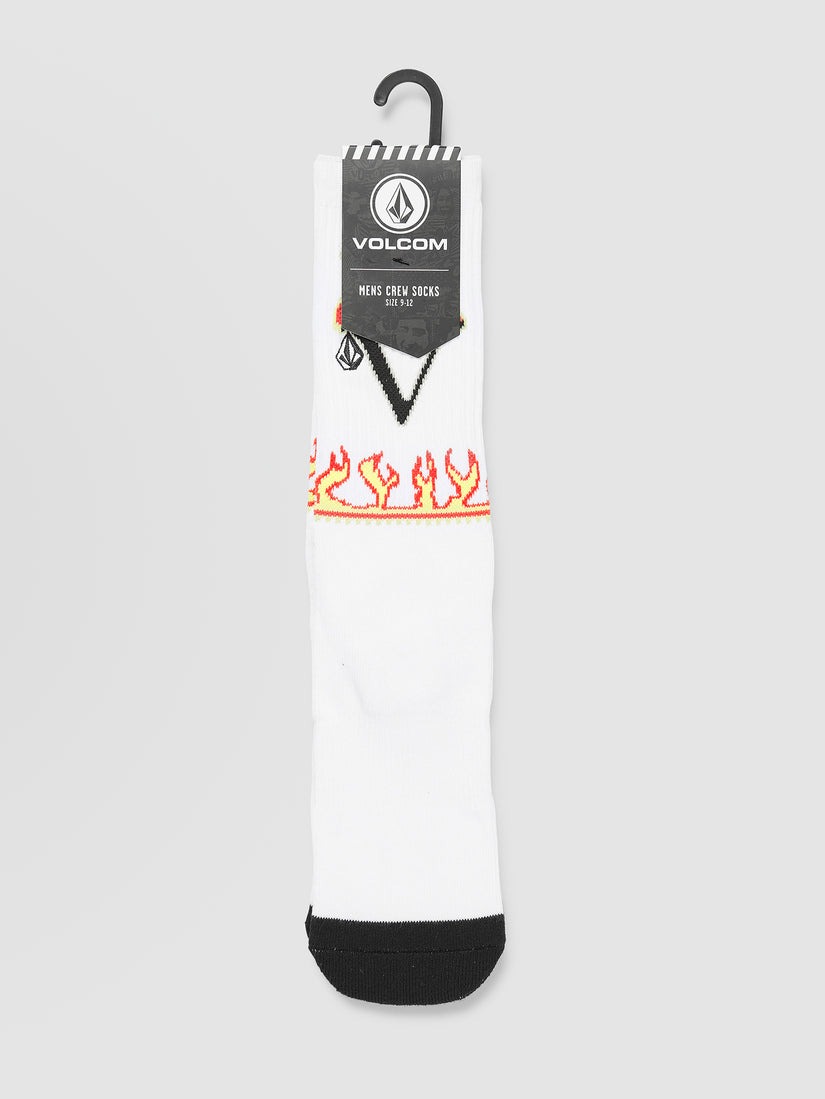 Носки VOLCOM FERGADELIC SOCK PR WHITE от магазина Streetlab74