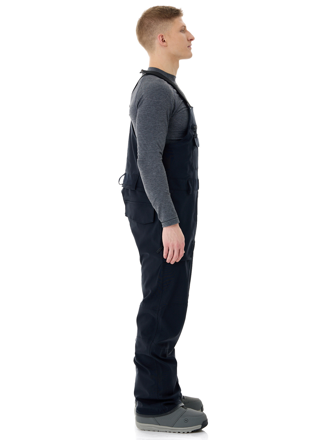 Полукомбинезон сноубордический Volcom Roan Bib Overall Black от магазина Streetlab74