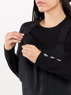 Полукомбинезон VOLCOM SWIFT BIB OVERALL BLACK от магазина Streetlab74