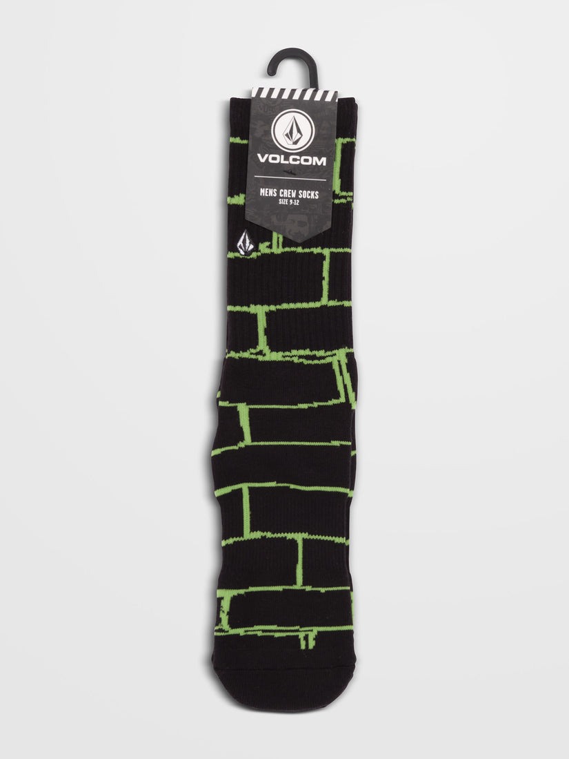 Носки VOLCOM BRICKER SOCK PR BLACK от магазина Streetlab74