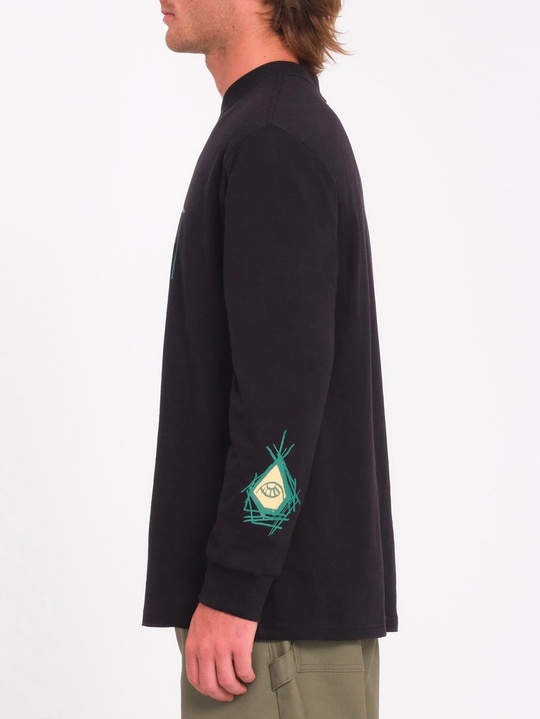 Лонгслив VOLCOM TT B IGUCHI LST BLACK от магазина Streetlab74
