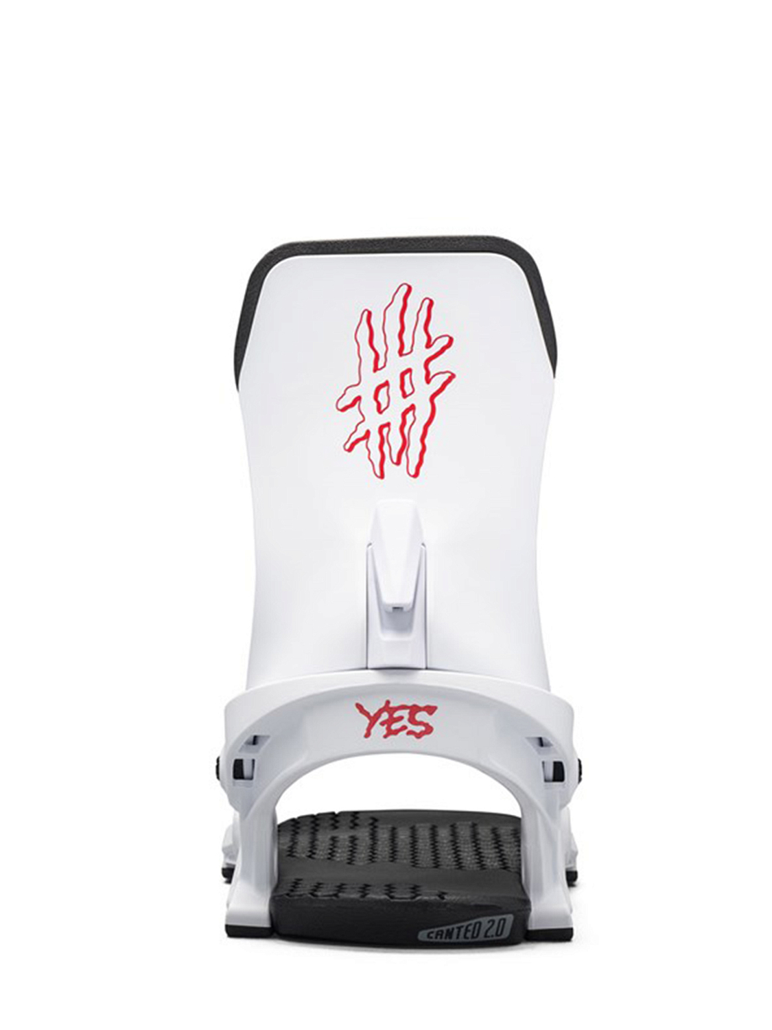Крепления для сноуборда YES Select White от магазина Streetlab74