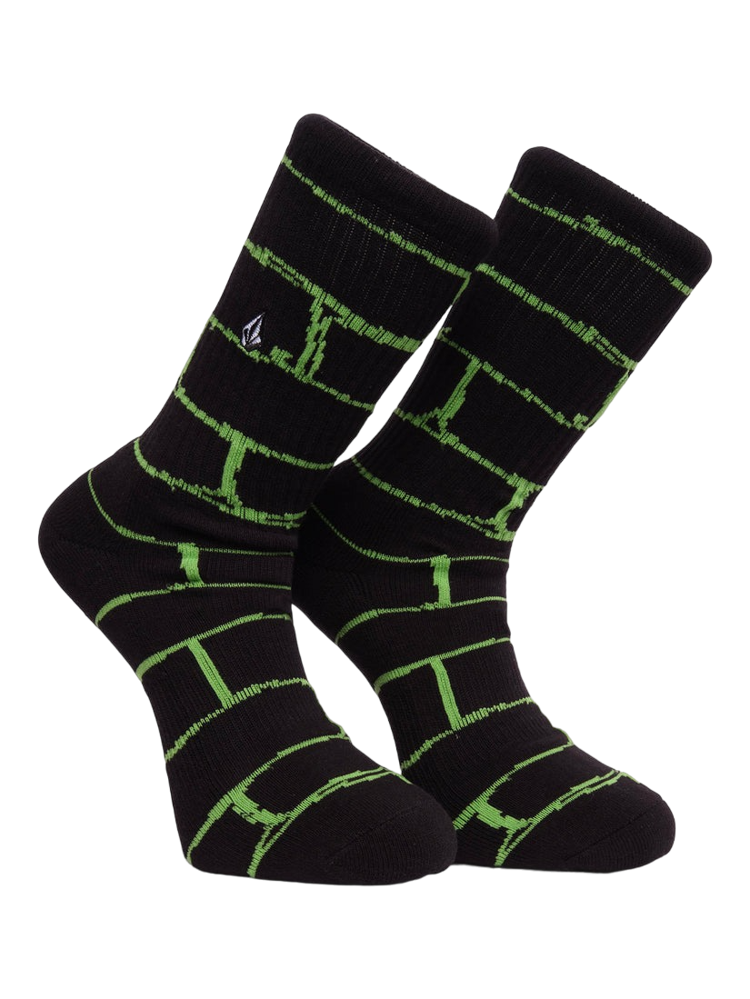 Носки VOLCOM BRICKER SOCK PR BLACK от магазина Streetlab74