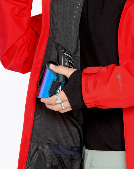 куртка Volcom Mens Dua Insulated Gore Jacket - Crimson от магазина Streetlab74