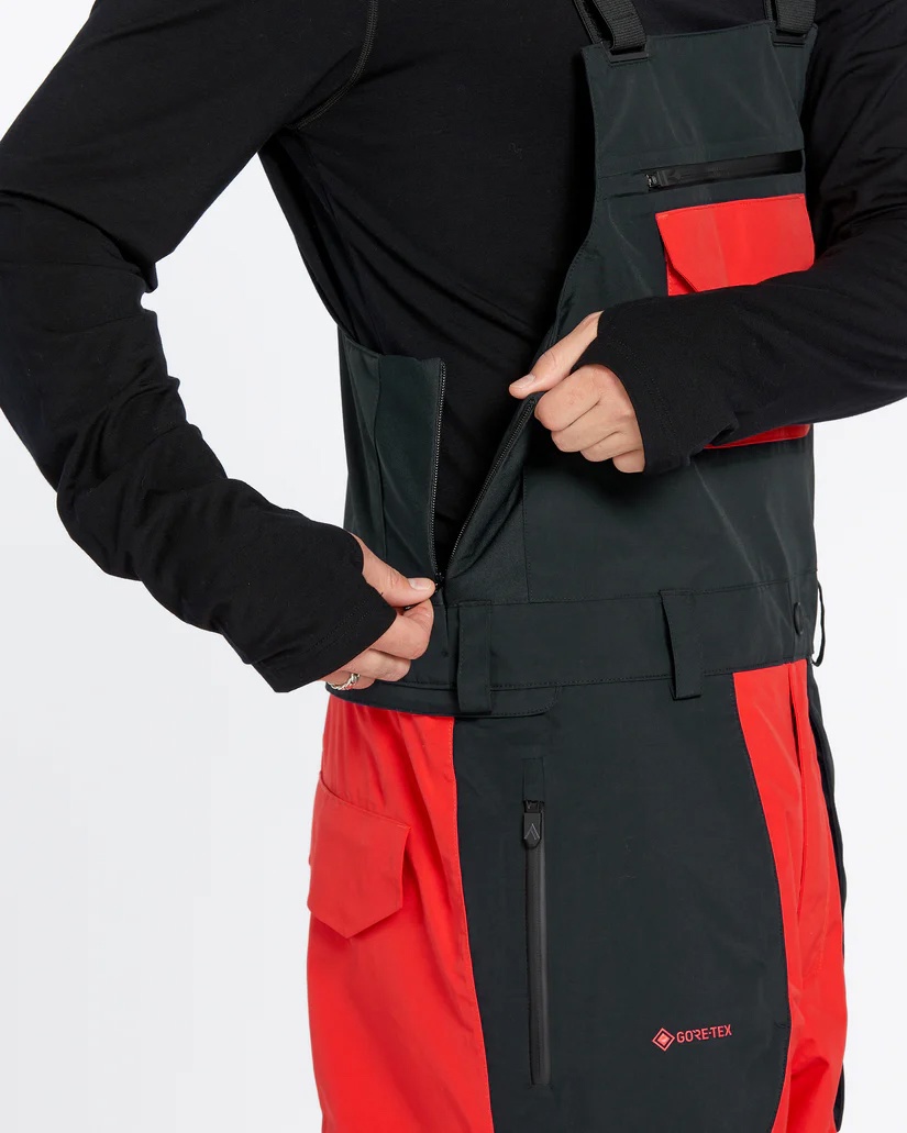 Полукомбинезон сноубордический Volcom Rain GTX Crimson от магазина Streetlab74