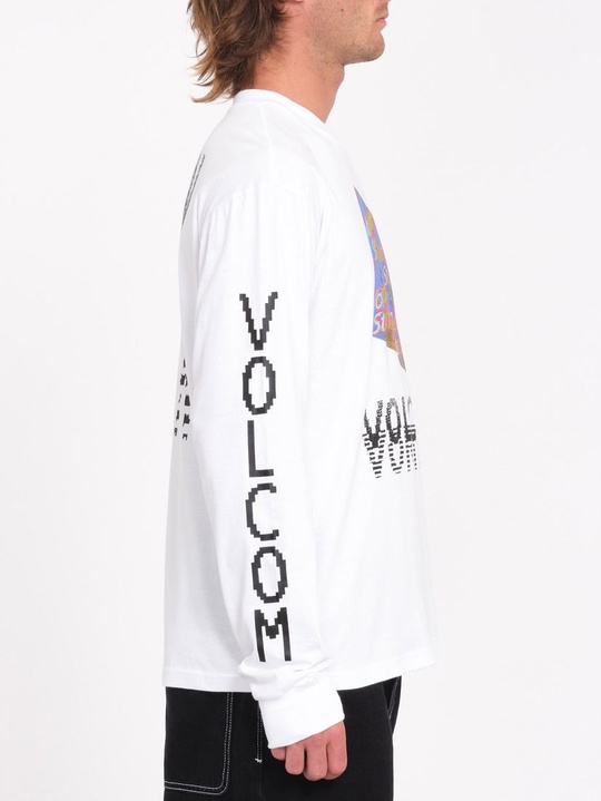 Лонгслив VOLCOM FERGADELIC LST WHITE от магазина Streetlab74