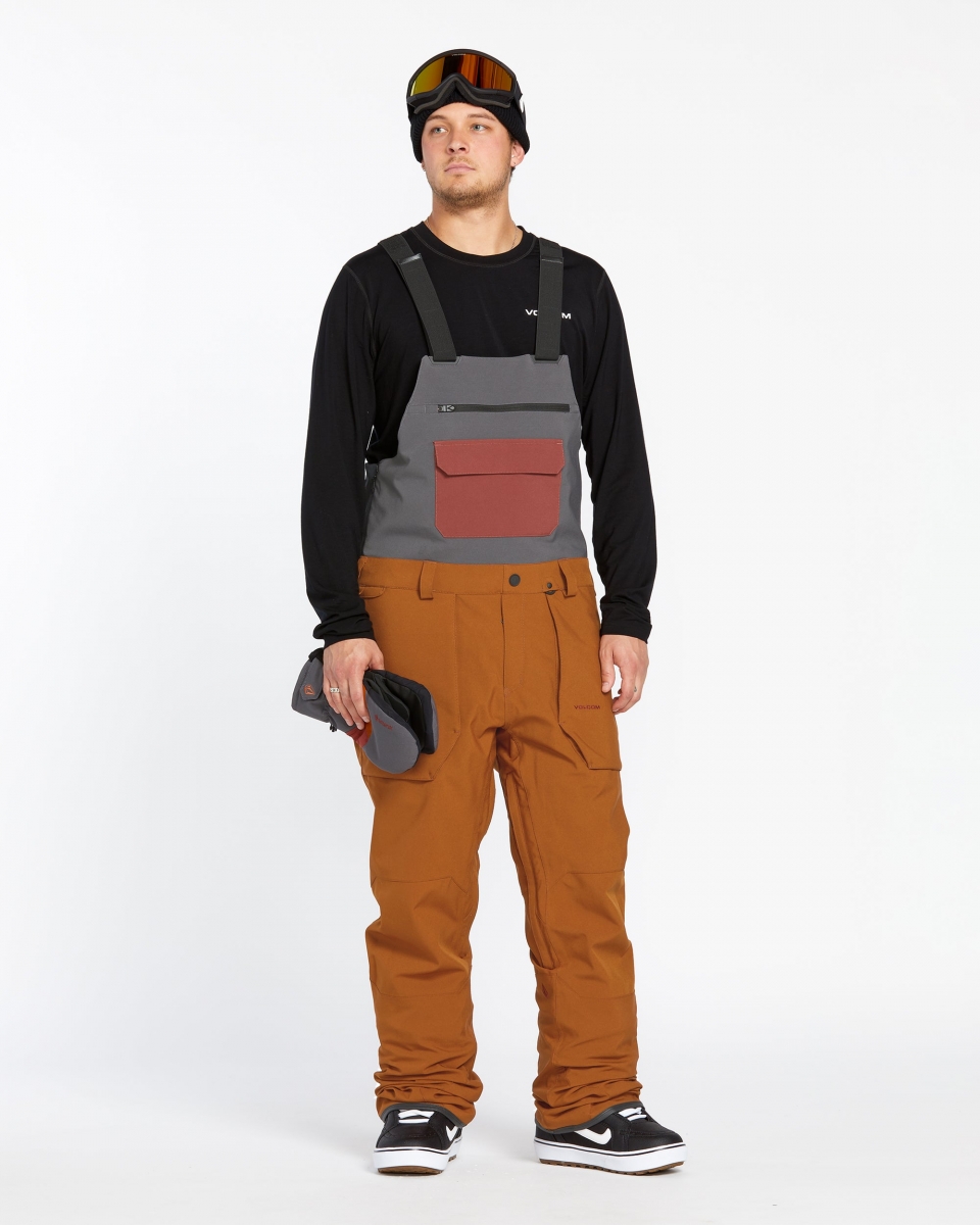 Полукомбинезон сноубордический VOLCOM ROAN BIB OVERALL Caramel от магазина Streetlab74