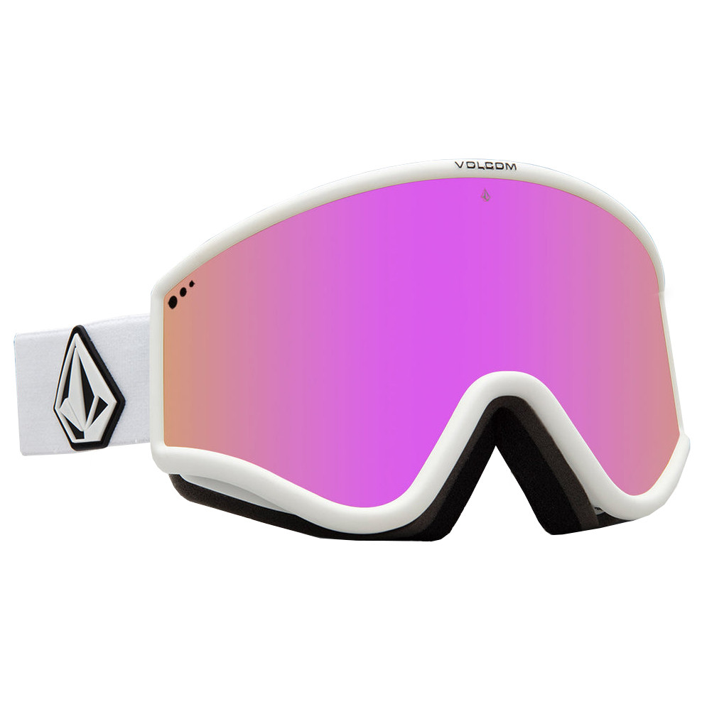 Маска Volcom YAE MATTE WHITE/PINK от магазина Streetlab74