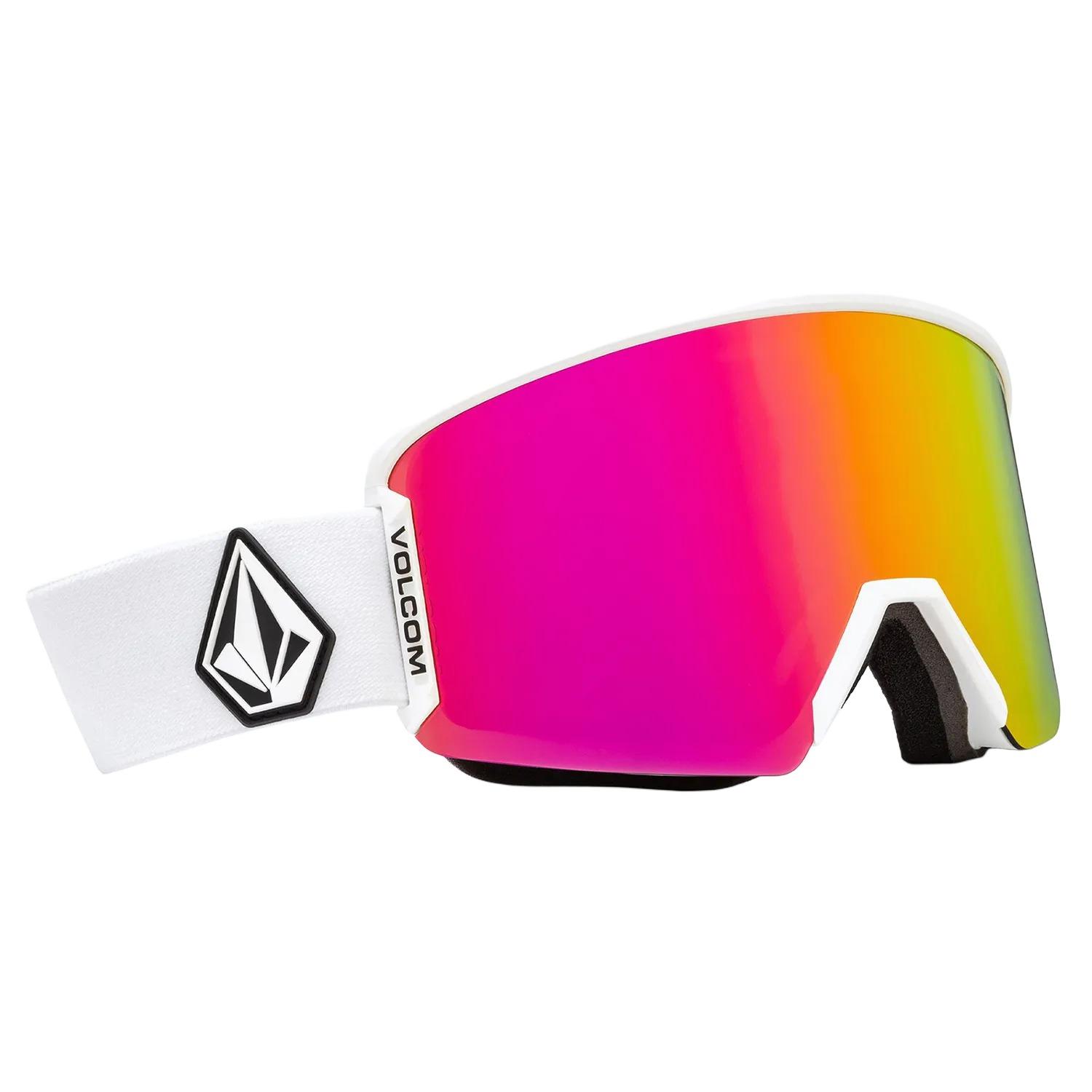 Маска Volcom Garden 2 MATTE WHITE/PINK от магазина Streetlab74