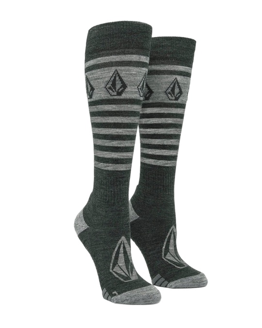 Носки VOLCOM STRIKER WOOL BLEND OTC SOCK BLACK от магазина Streetlab74