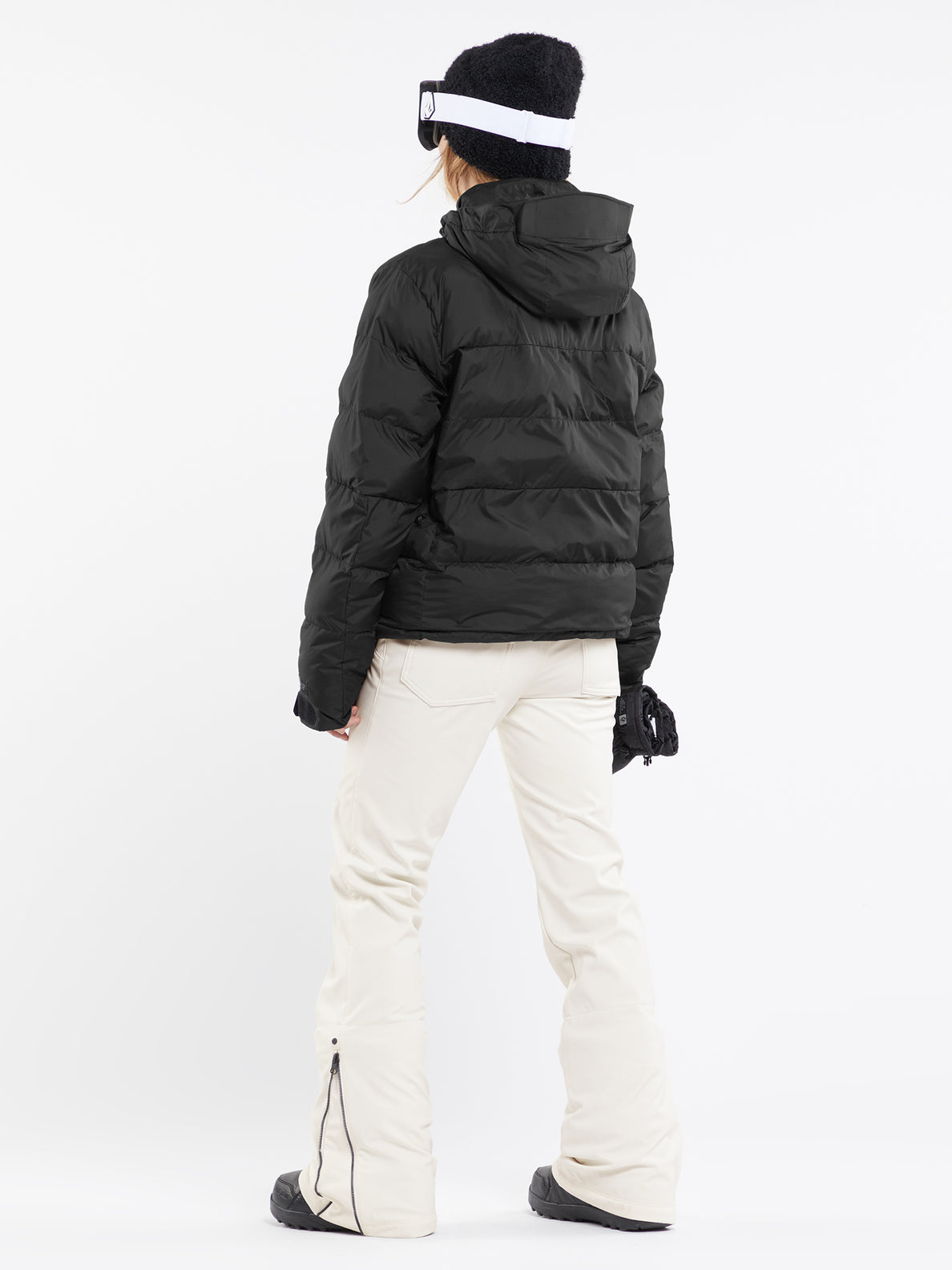 КУРТКА Ж Г/Л VOLCOM PUFFLEUP JACKET BLACK от магазина Streetlab74