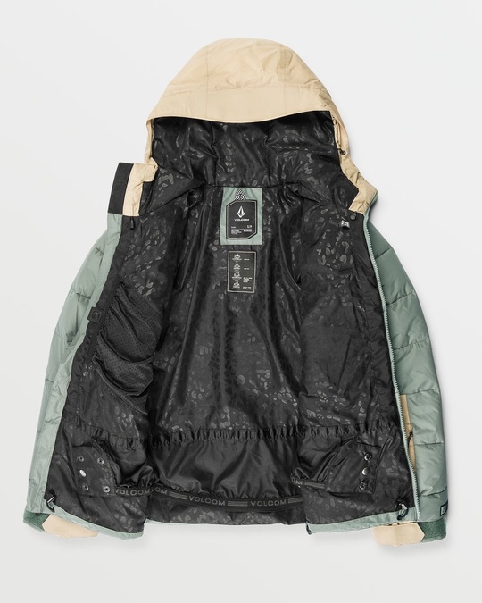 Пуховик VOLCOM PUFFLEUP JACKET LICHEN GREEN от магазина Streetlab74