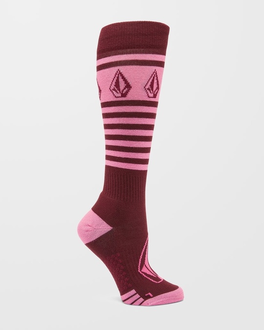 Носки VOLCOM STRIKER WOOL BLEND OTC SOCK BURGUNDY от магазина Streetlab74